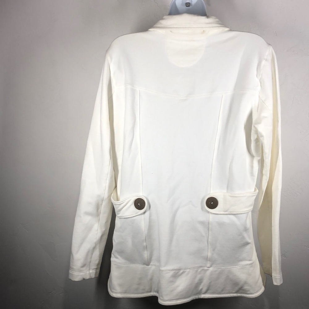 Neon Buddha off white sweatshirt jacket size large - Picture 7 of 10
